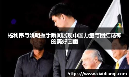杨利伟与姚明握手瞬间展现中国力量与团结精神的美好画面